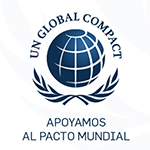 Adheridos a Pacto Mundial México y España desde 2018, iniciativa de las Naciones Unidas.